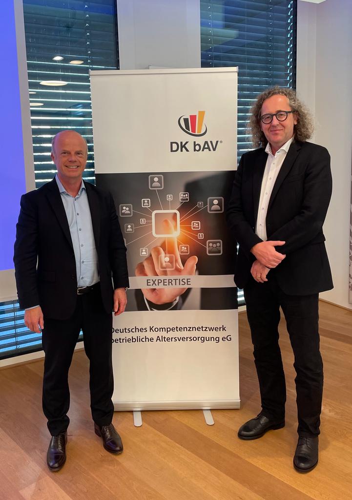 Mit Detlef Lülsdorf auf der Jahreskonferenz der DK bAV 2022